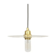 Suspension avec abat-jour et ampoule 25 cm Circle - Frama - The Cool Republic