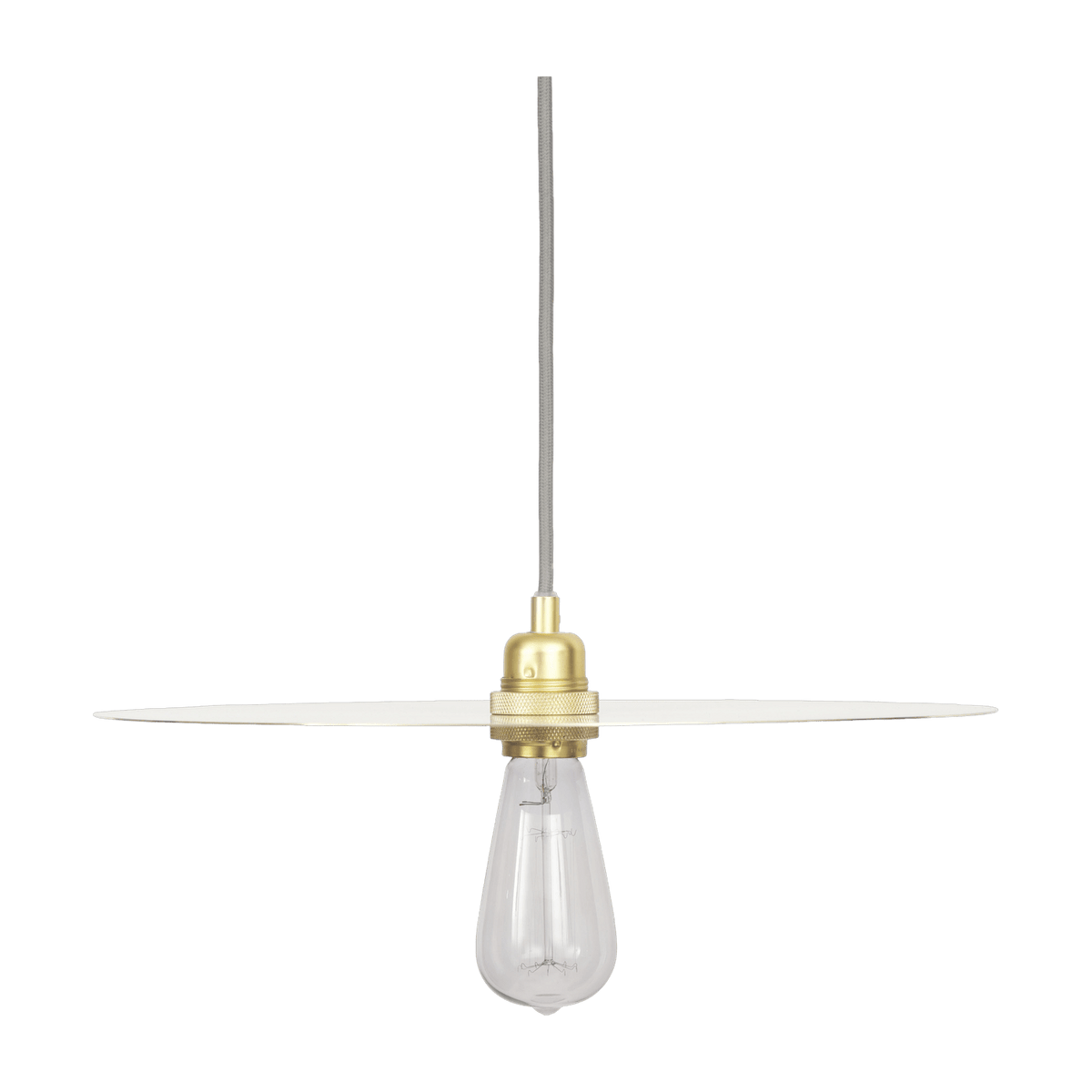 Suspension avec abat-jour et ampoule 40 cm Circle - Frama - The Cool Republic