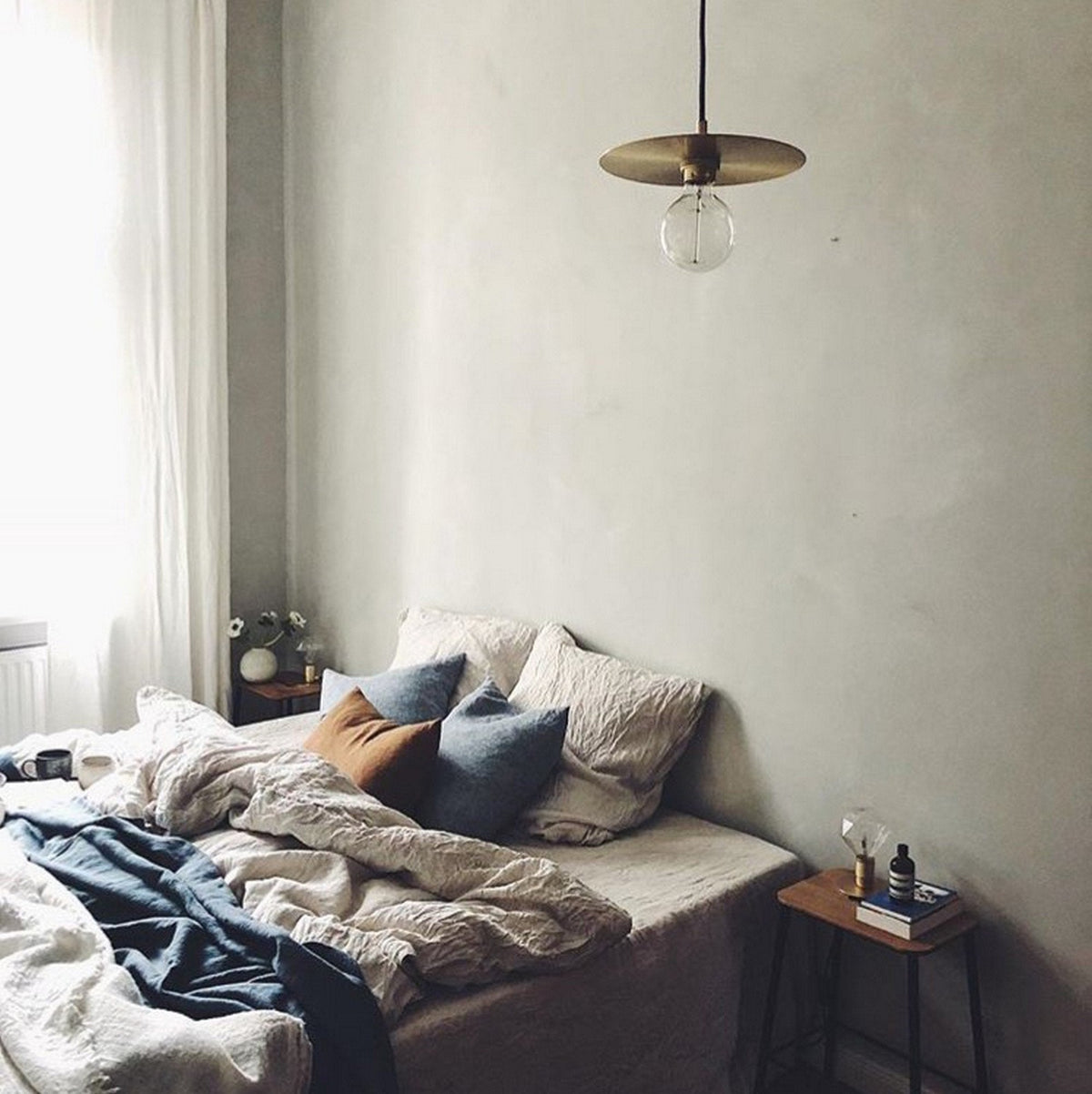 Suspension avec abat-jour et ampoule 40 cm Circle - Frama - The Cool Republic