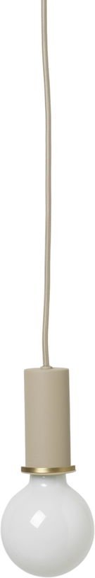 Suspension basse en métal beige Cashmere - Ferm Living - The Cool Republic