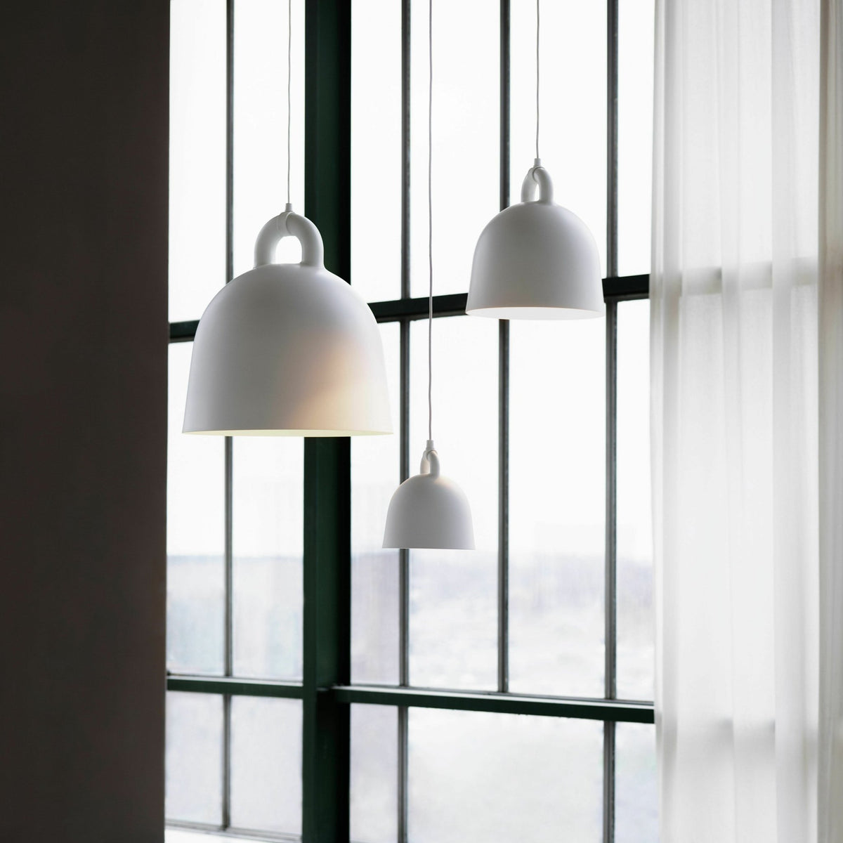 Suspension BELL L Blanc blanc - Normann Copenhagen - The Cool Republic