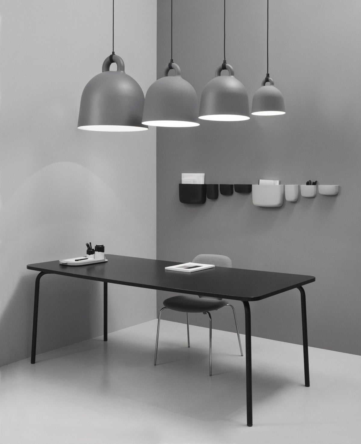 Suspension BELL M Gris Grey - Normann Copenhagen - The Cool Republic