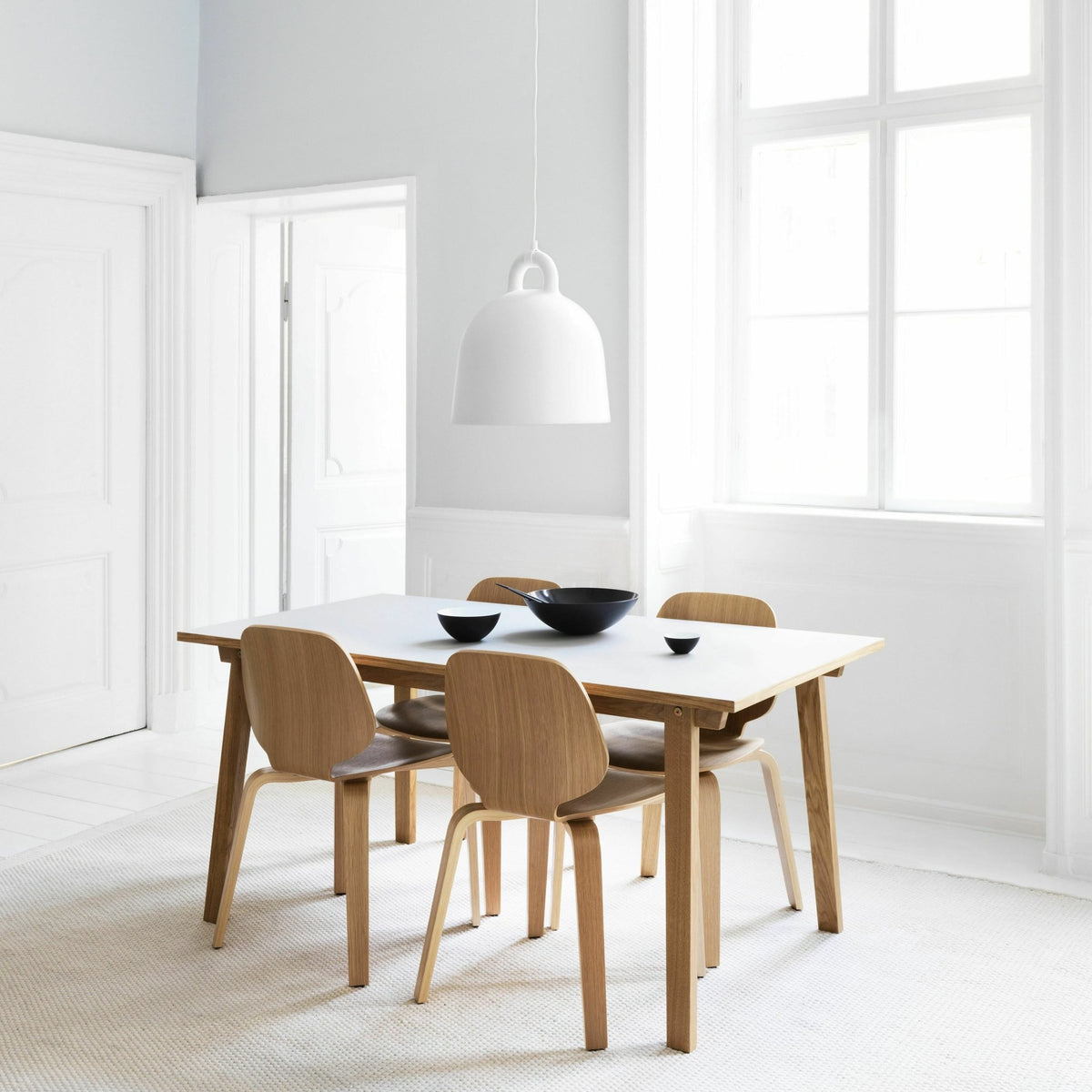 Suspension BELL S Blanc blanc - Normann Copenhagen - The Cool Republic