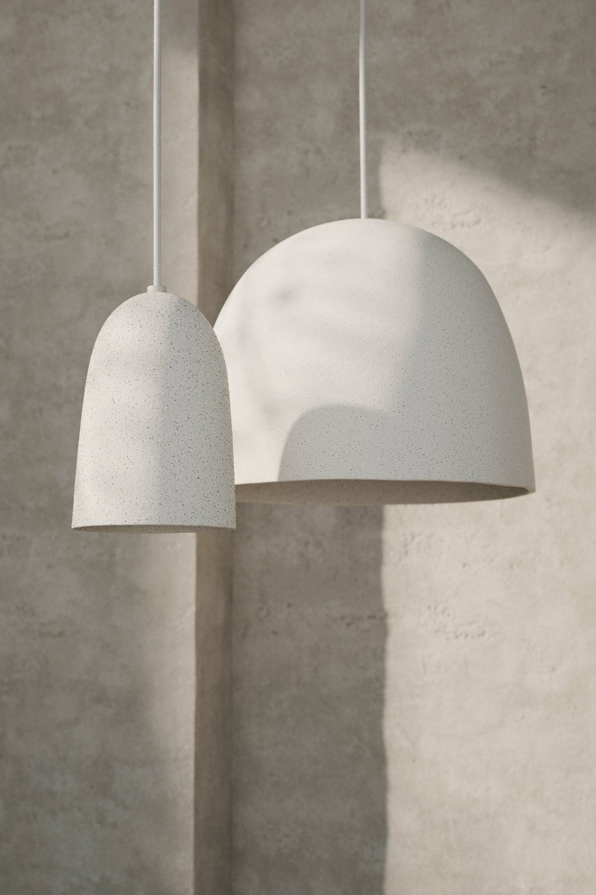Suspension blanc cassé L Speckle - Ferm Living - The Cool Republic