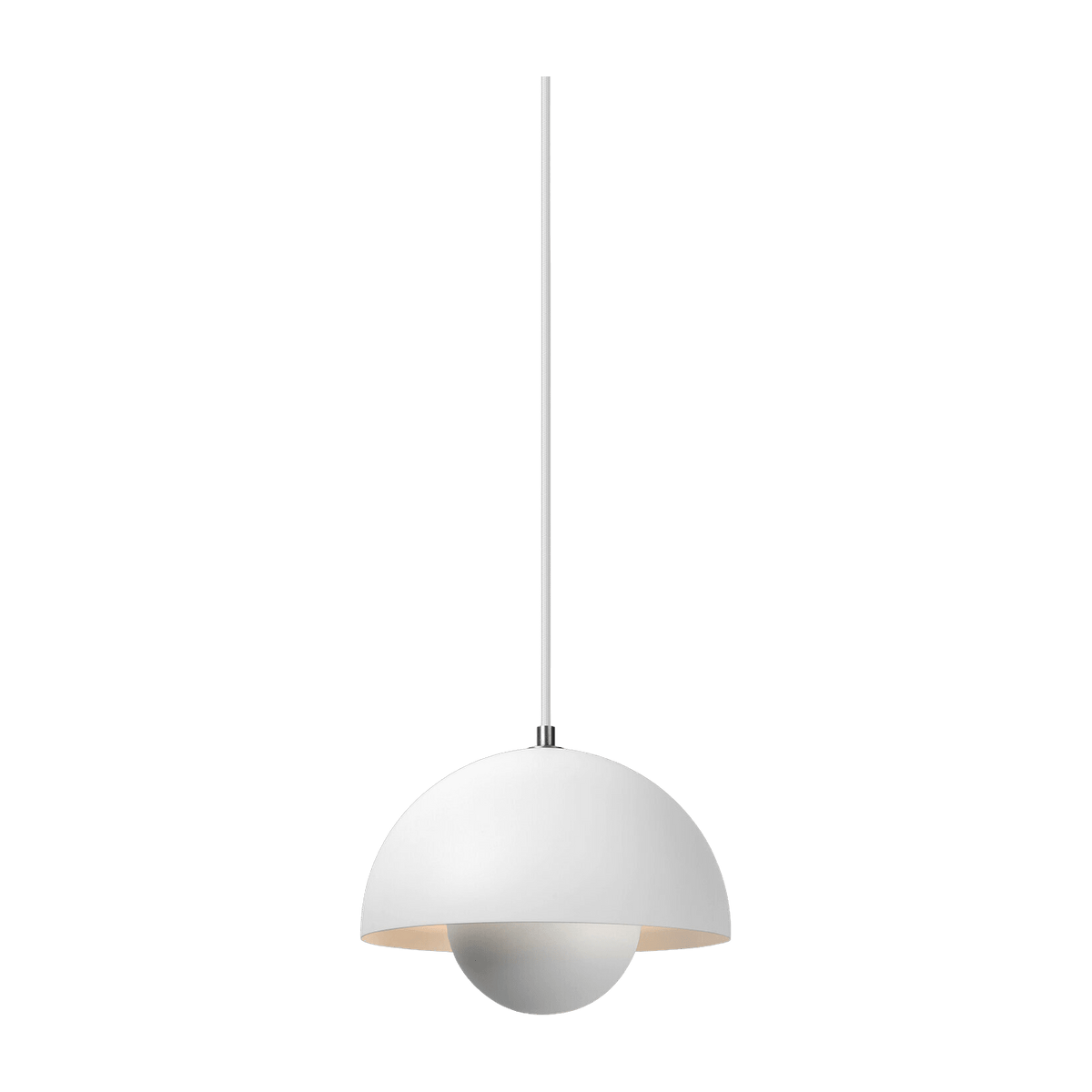 Suspension blanc mat Flowerpot VP1 - &tradition - The Cool Republic
