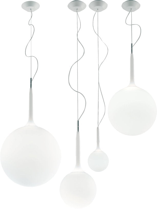 Suspension blanche 14 cm Castore - Artemide - The Cool Republic