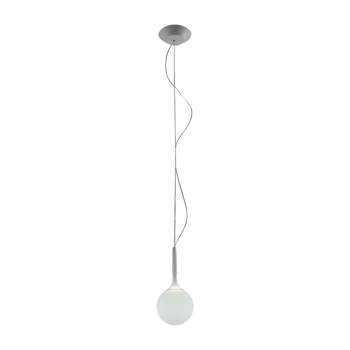 Suspension blanche 14 cm Castore - Artemide - The Cool Republic