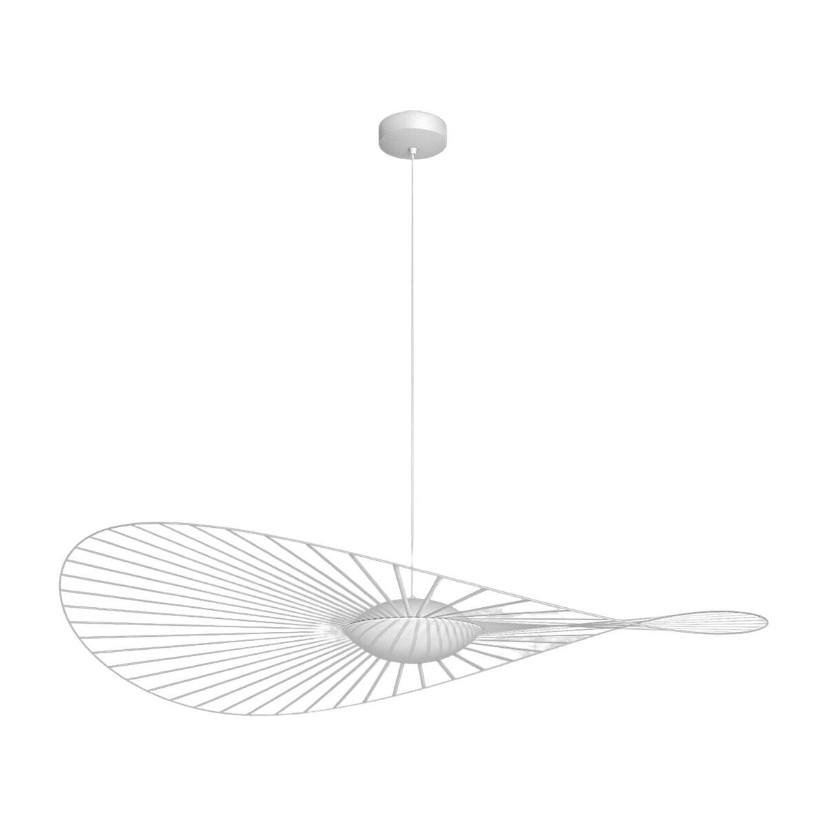 Suspension blanche 140 cm Vertigo Nova - Petite Friture - The Cool Republic