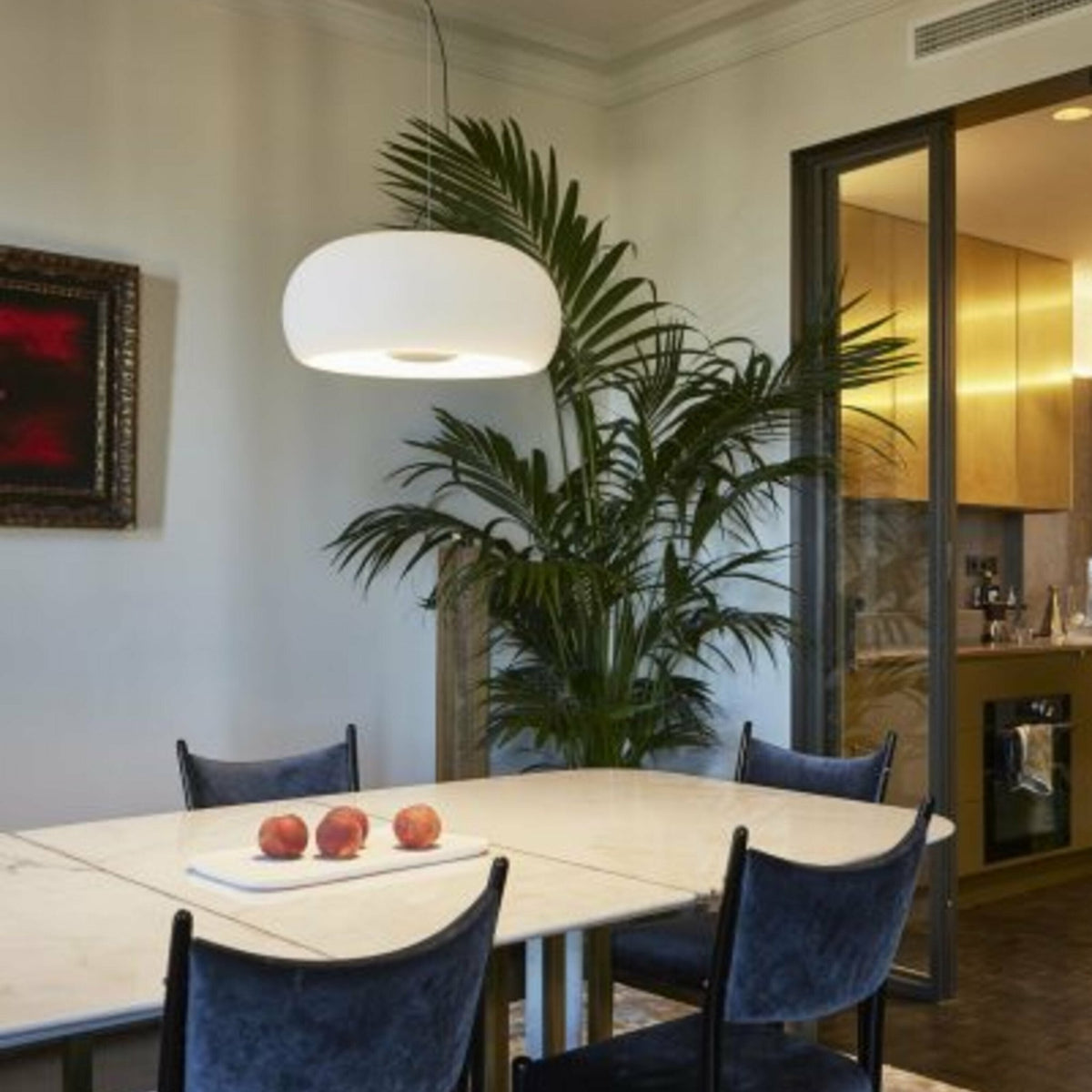 Suspension blanche 43 cm Vetra - Marset - The Cool Republic