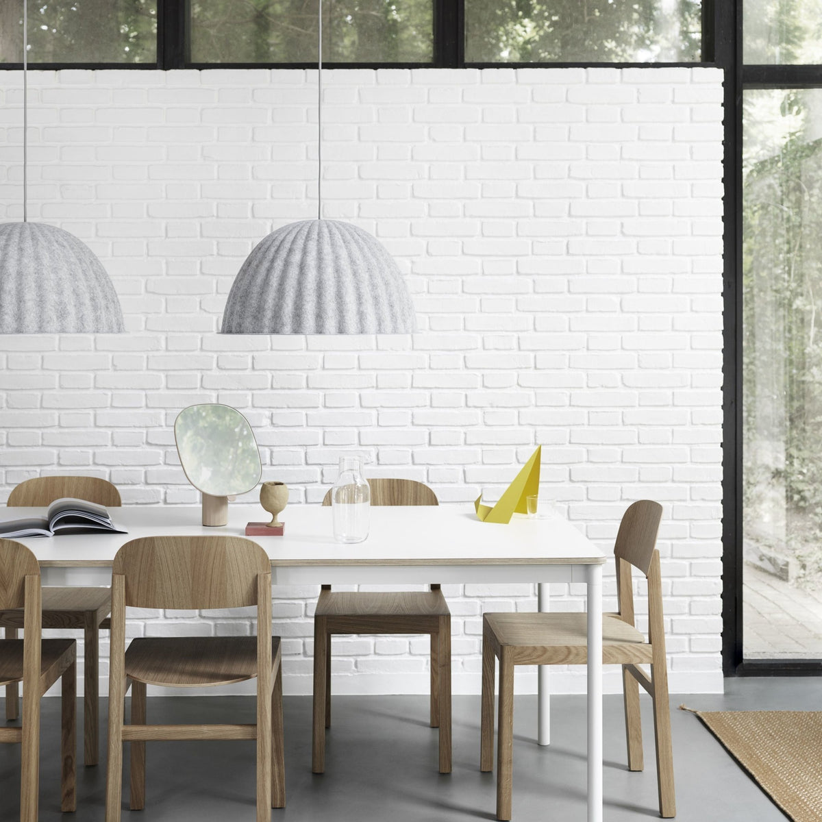 Suspension blanche 82 cm Under the Bell - Muuto - The Cool Republic