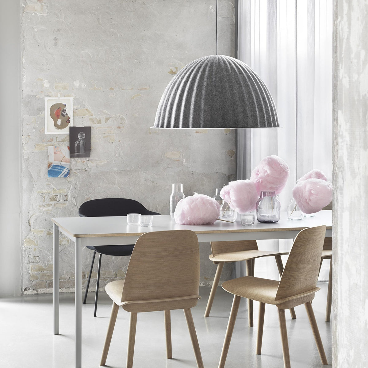 Suspension blanche 82 cm Under the Bell - Muuto - The Cool Republic
