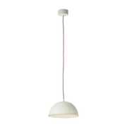 Suspension blanche avec son câble banc et rouge Pop 1 - In-es.artdesign - The Cool Republic