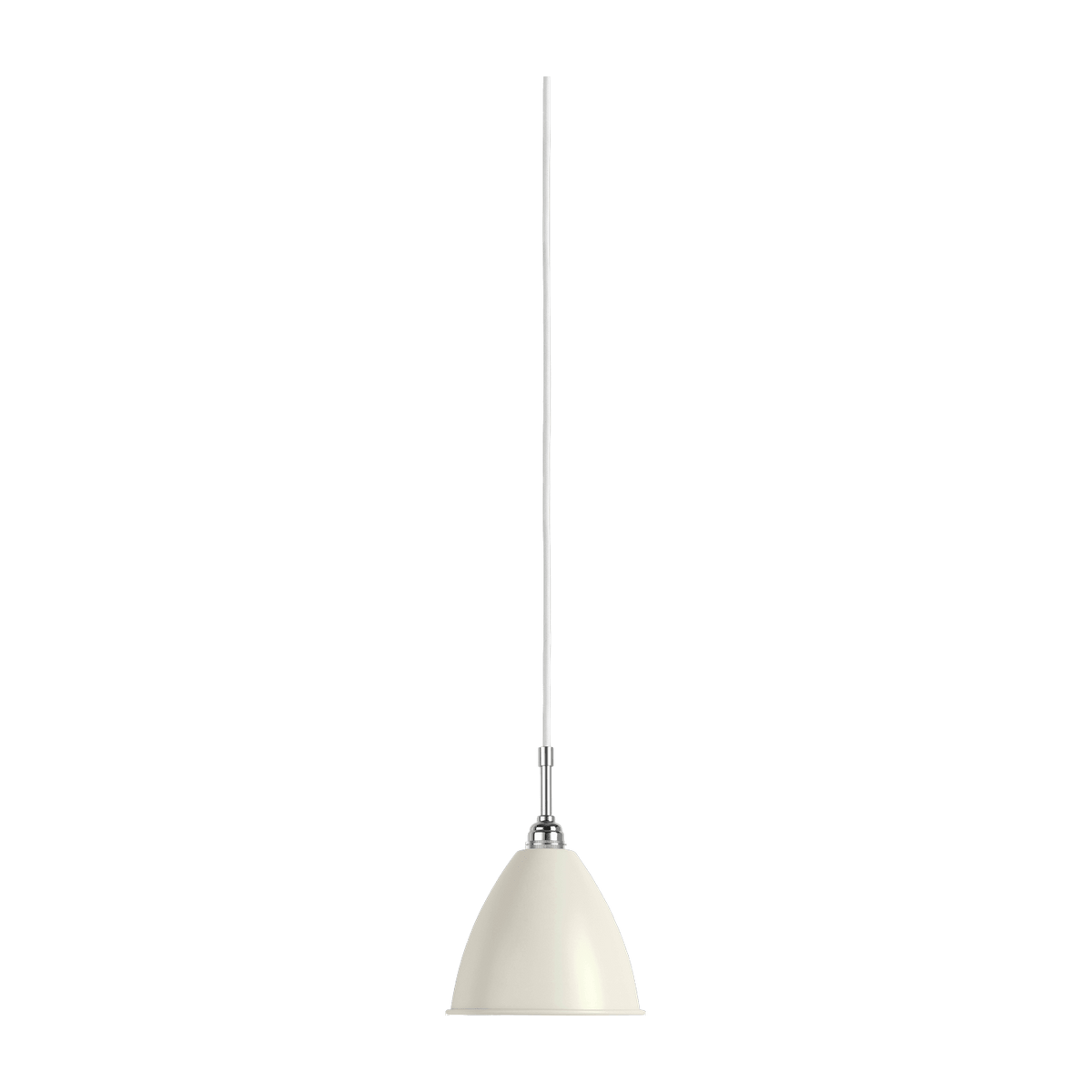 White wall lamp base silver brass 16cm BL9 - Gubi - The Cool Republic