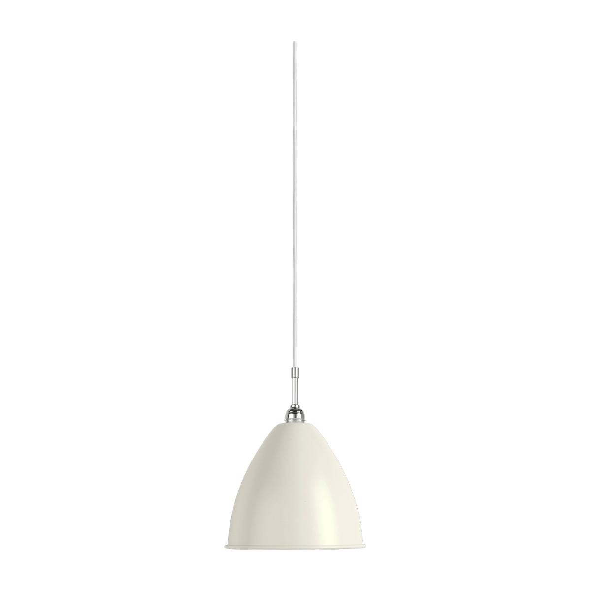 White wall lamp base silver brass 21cm BL9 - Gubi - The Cool Republic