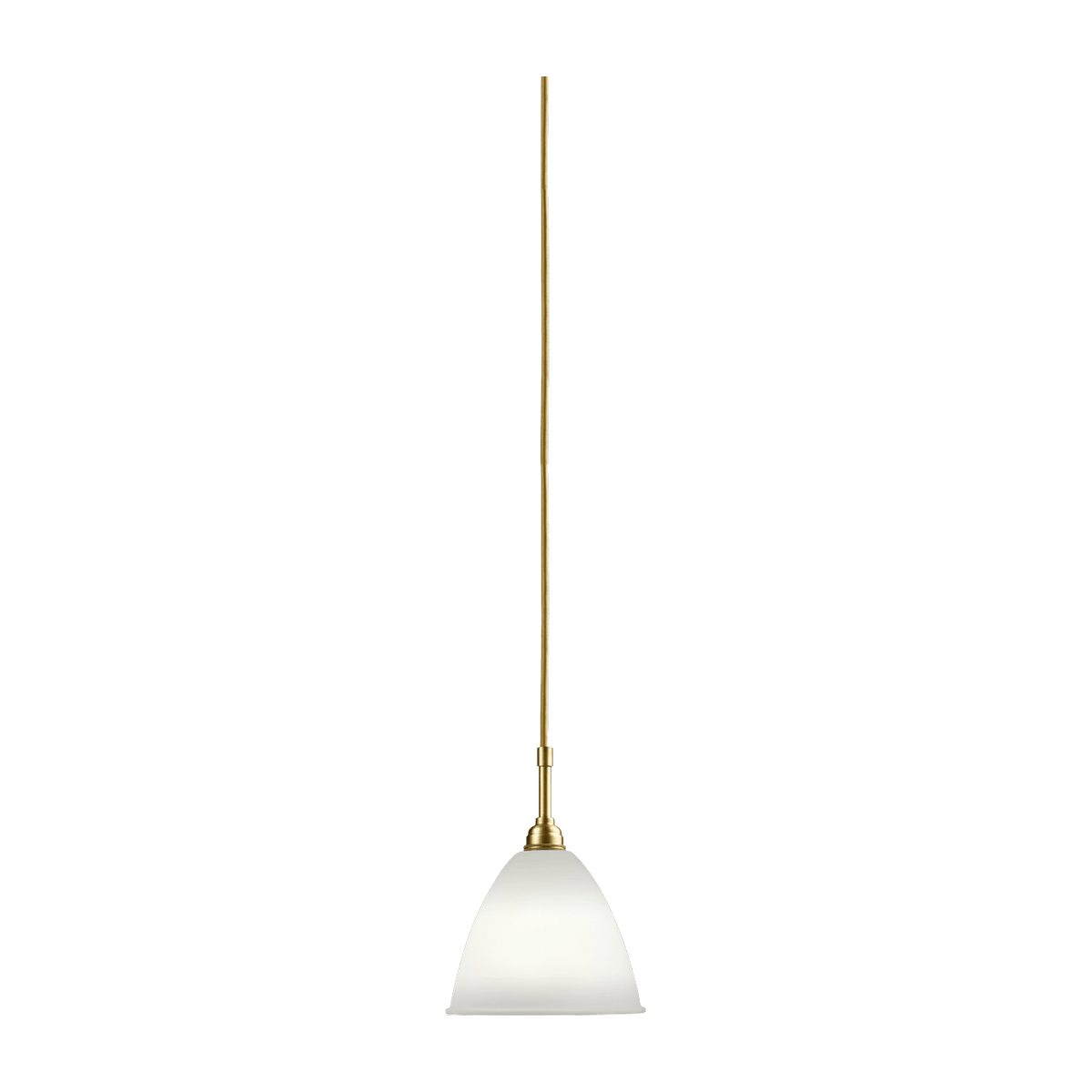 White wall lamp base gold brass 16cm BL9 - Gubi - The Cool Republic