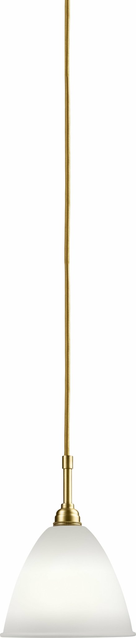 White wall lamp base gold brass 16cm BL9 - Gubi - The Cool Republic
