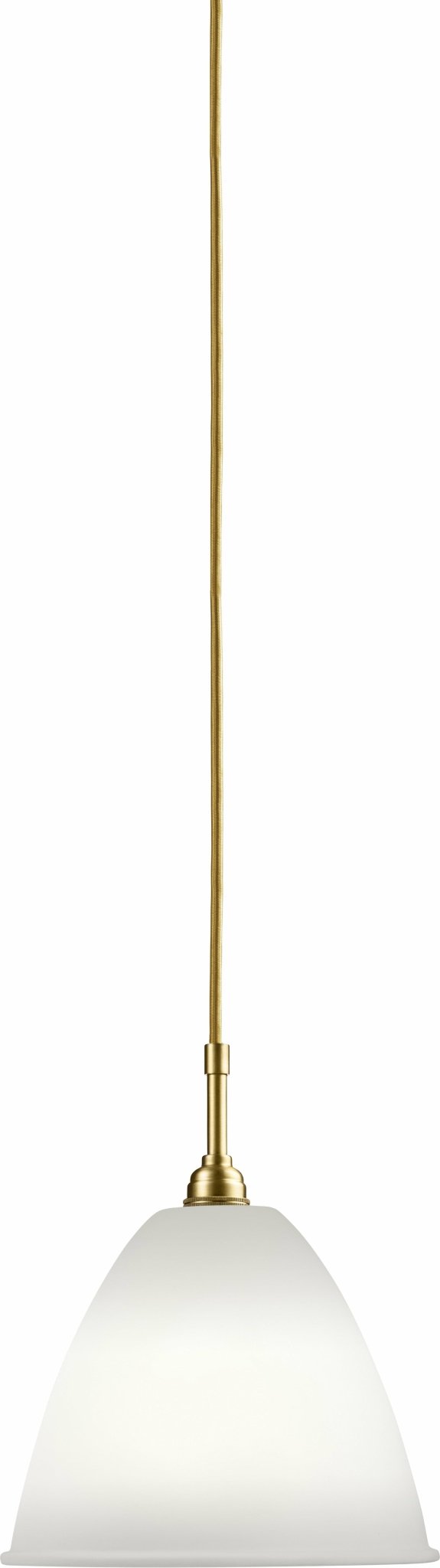 White wall lamp base gold brass 21cm BL9 - Gubi - The Cool Republic