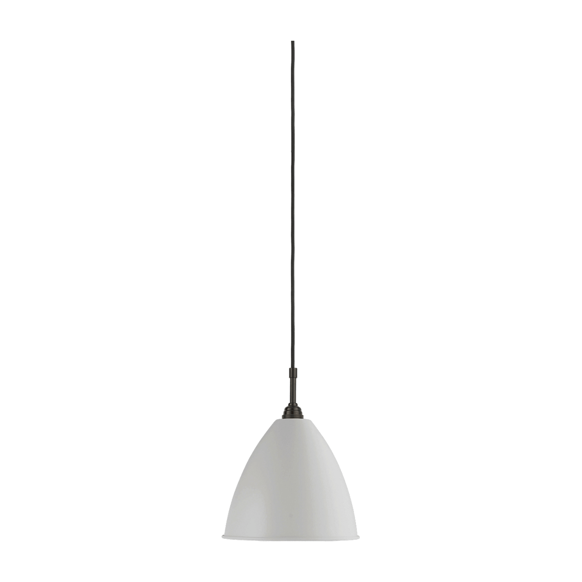 White wall lamp base black brass 21cm BL9 - Gubi - The Cool Republic