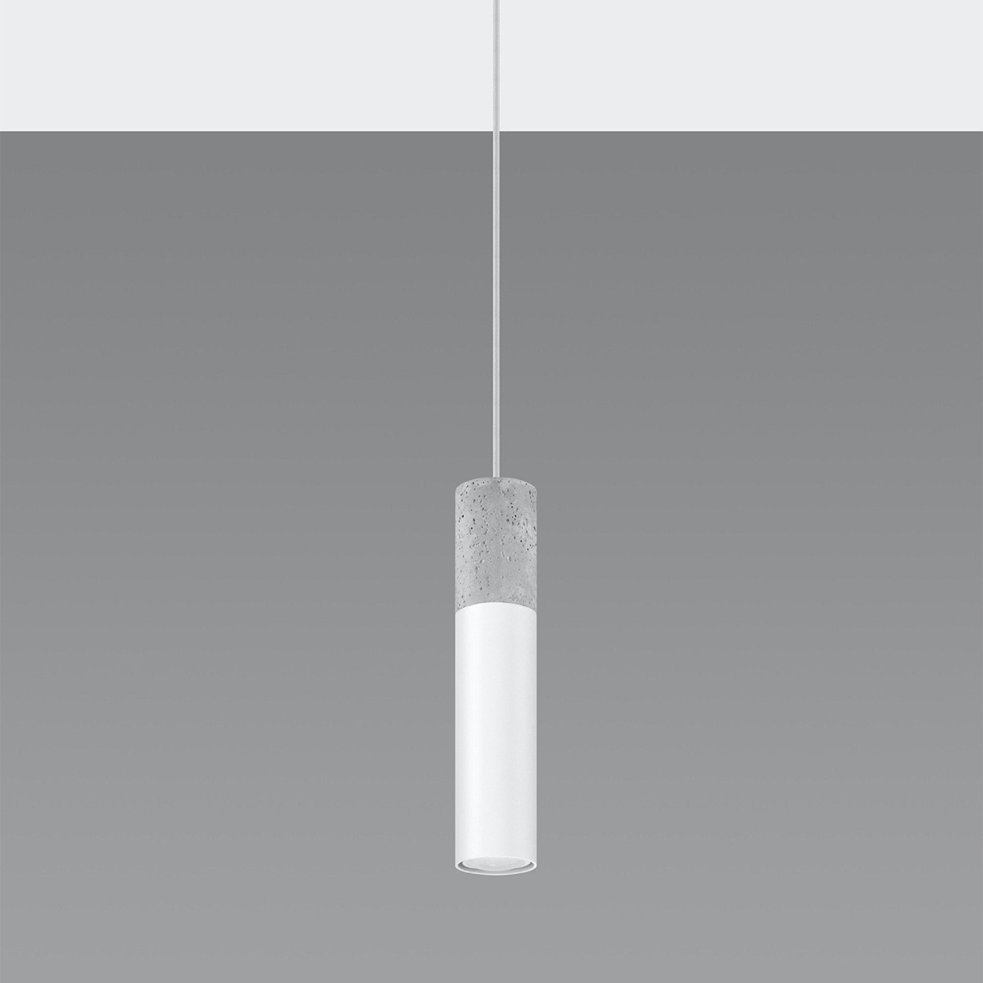 Suspension blanche Borgio 1 - Sollux - The Cool Republic