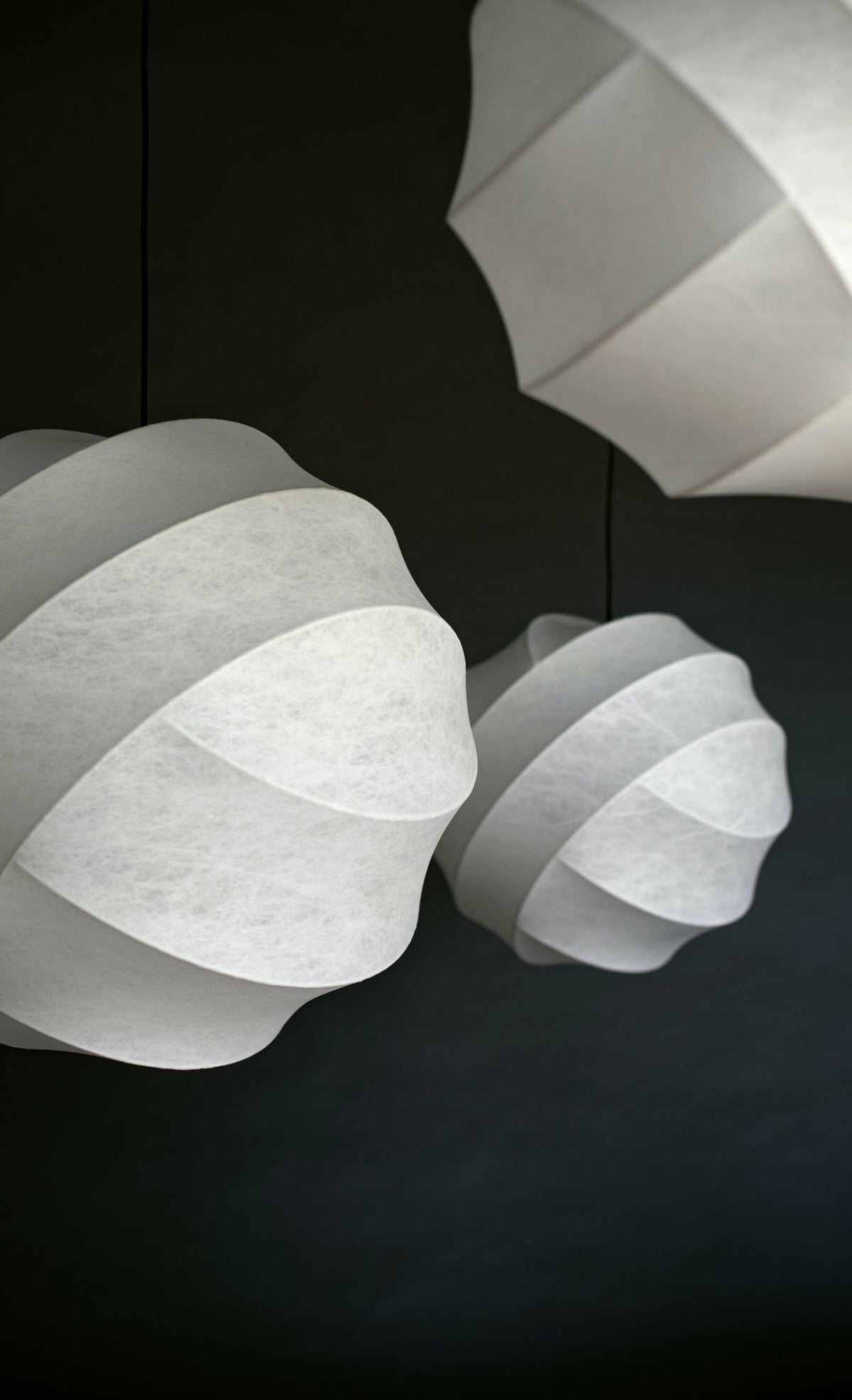 Suspension blanche en cocon Turner 50 - Pholc - The Cool Republic