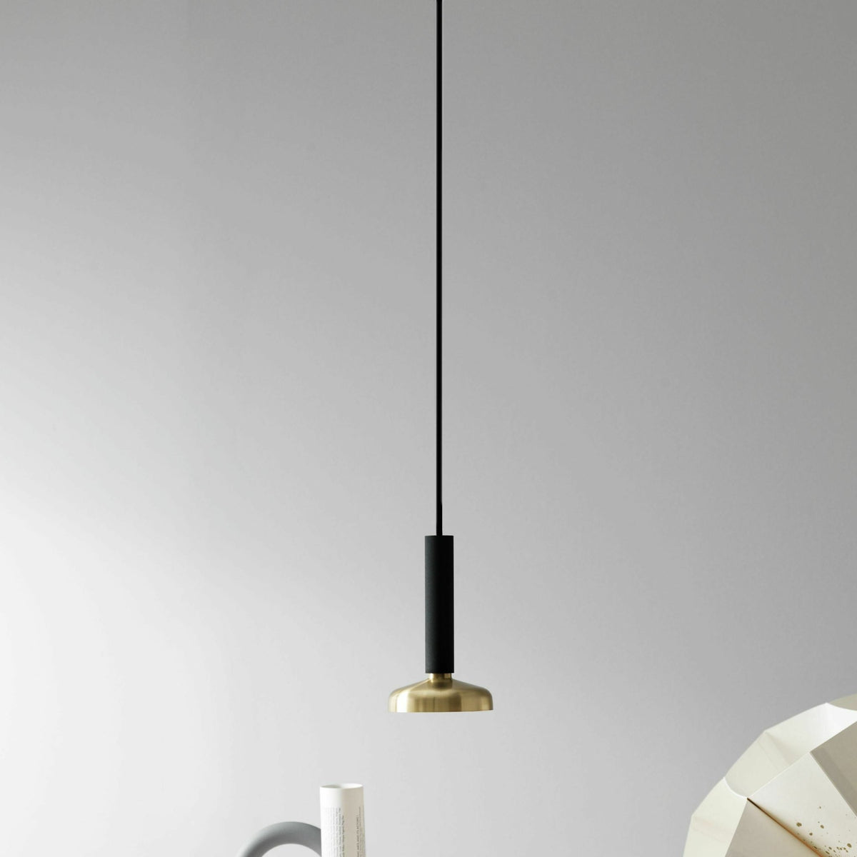 Suspension blanche et dorée Blend - Pholc - The Cool Republic
