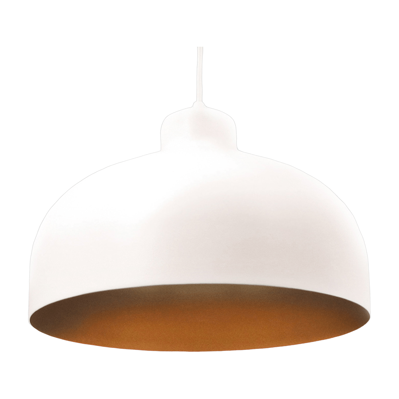 Suspension blanche et or 44 cm B&B - Loftyou - The Cool Republic