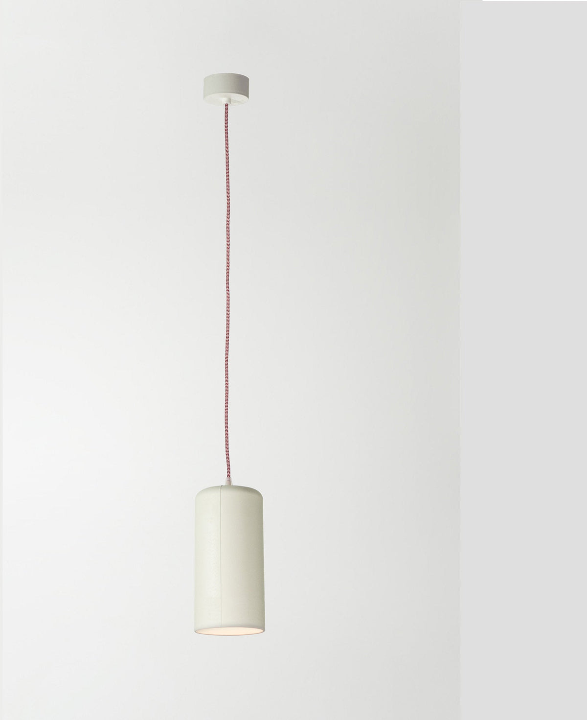 Suspension blanche et rouge Candle 1 - In-es.artdesign - The Cool Republic