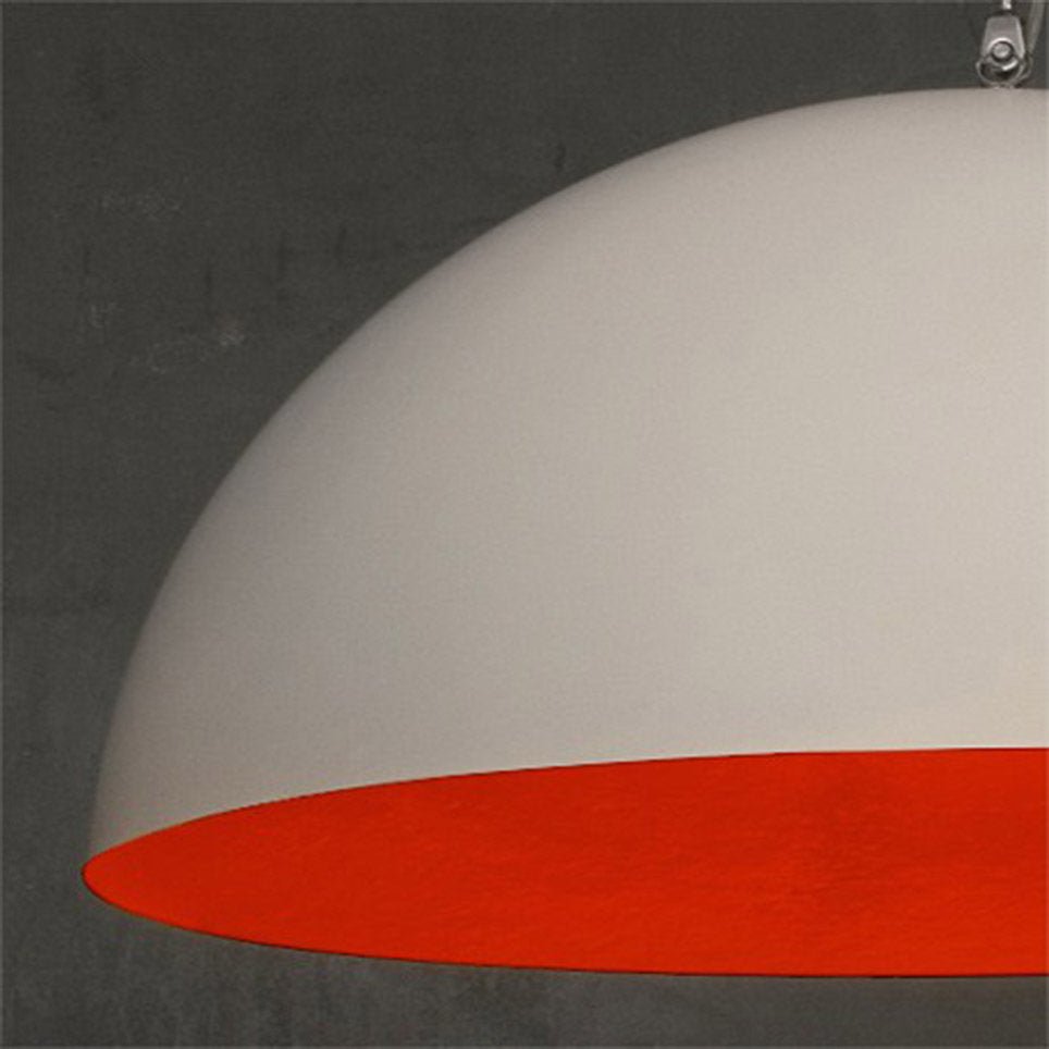 Suspension blanche et rouge Mezza Luna - In-es.artdesign - The Cool Republic