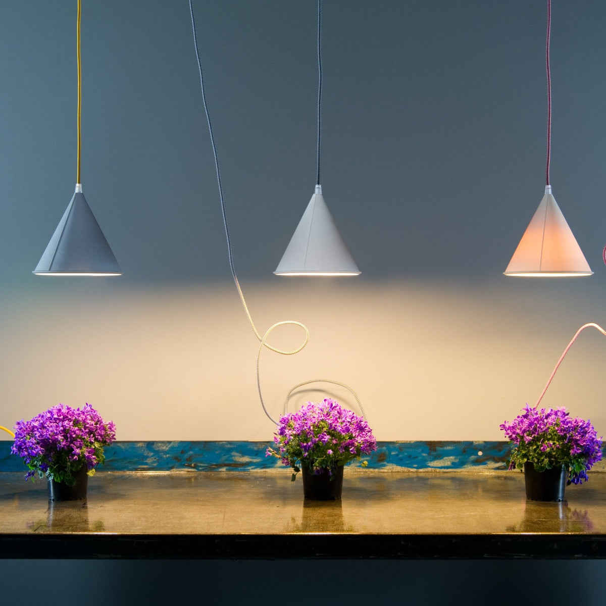 Suspension blanche et rouge Pop 2 - In-es.artdesign - The Cool Republic