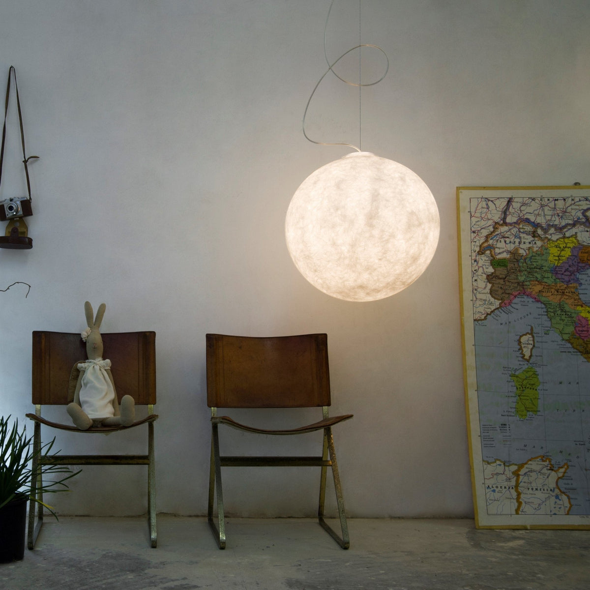 Suspension blanche Luna 1 - In-es.artdesign - The Cool Republic