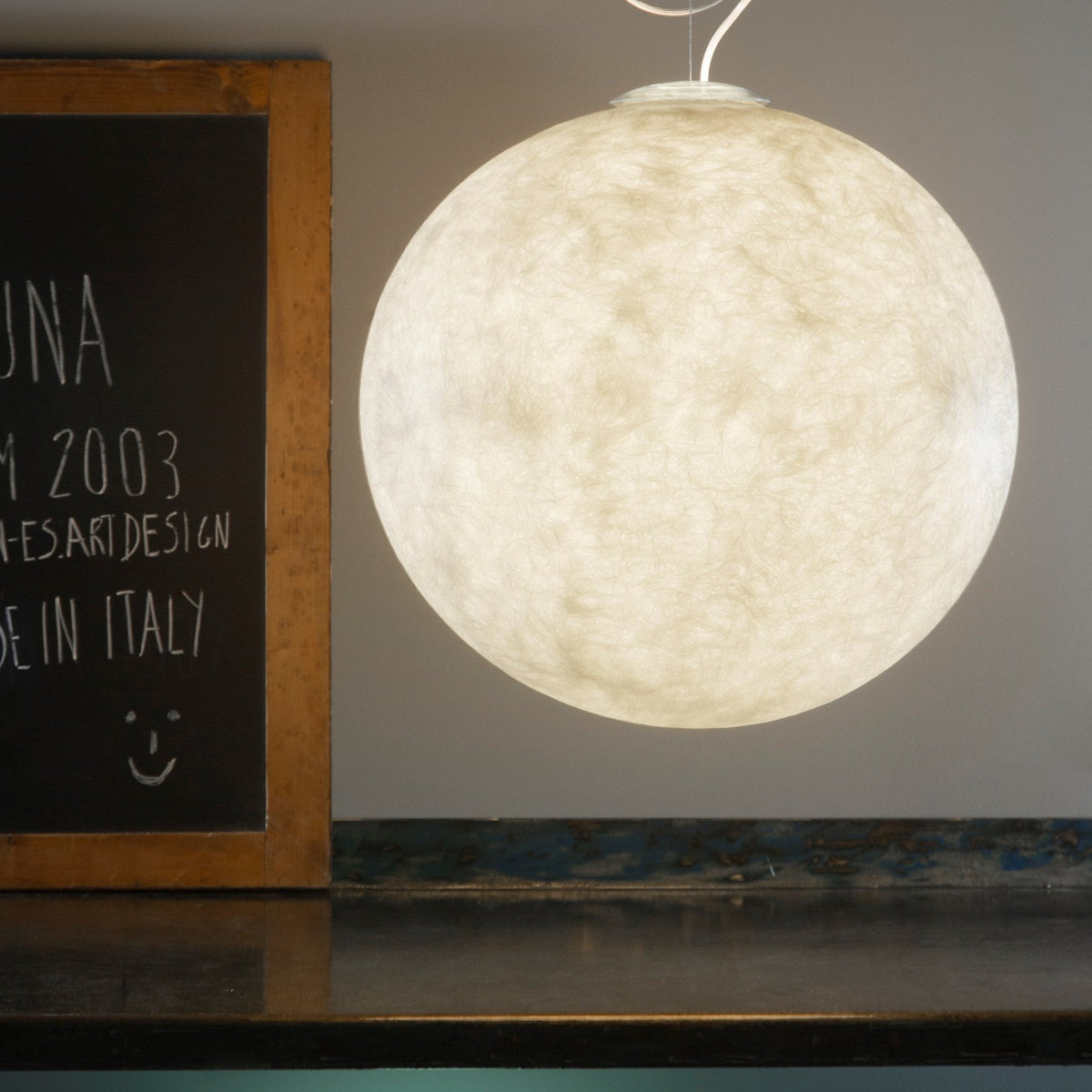 Suspension blanche Luna 18 - In-es.artdesign - The Cool Republic