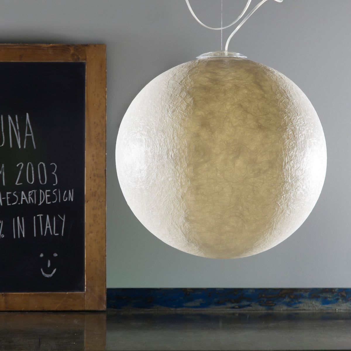 Suspension blanche Luna 2 - In-es.artdesign - The Cool Republic