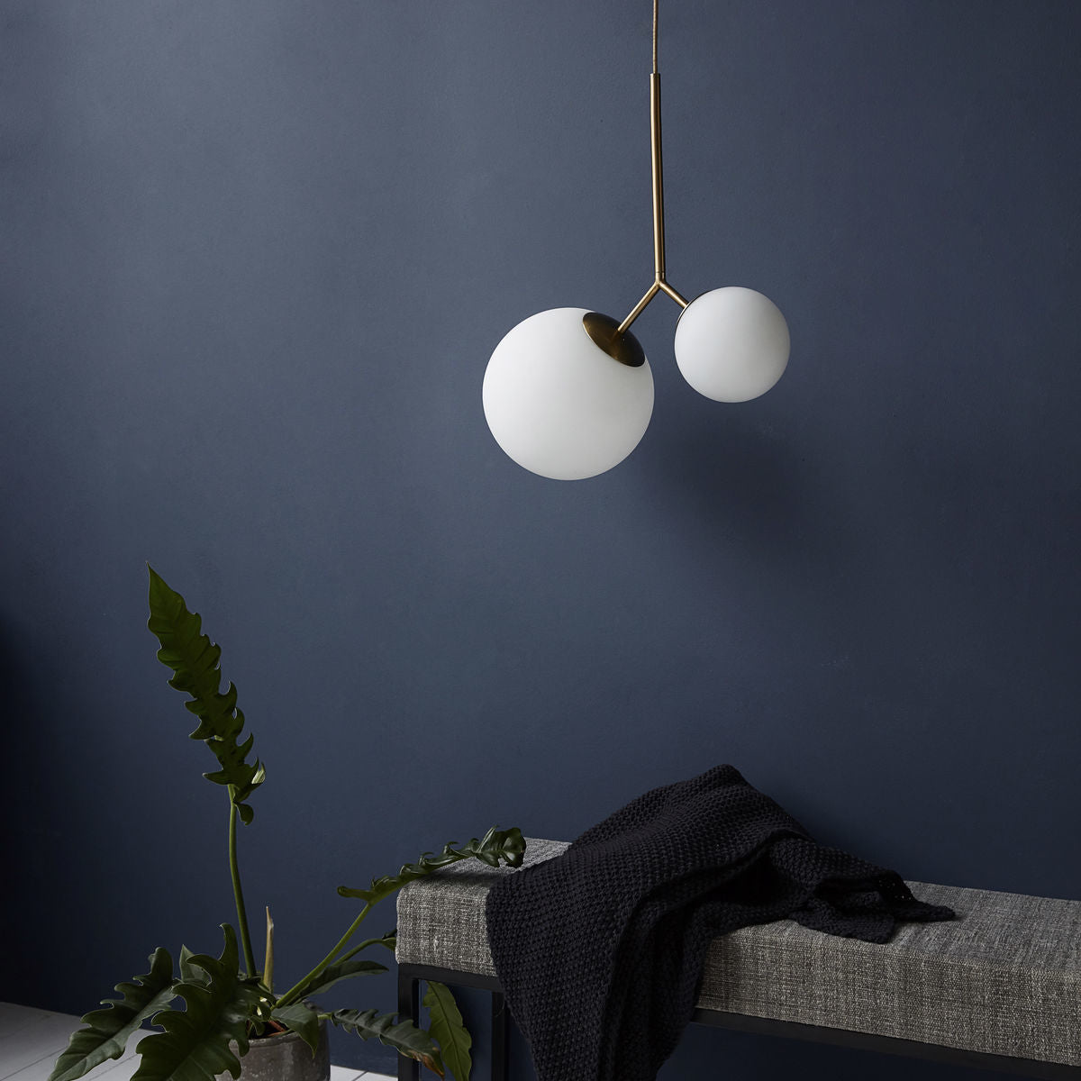 Suspension blanche Twice - House Doctor - The Cool Republic