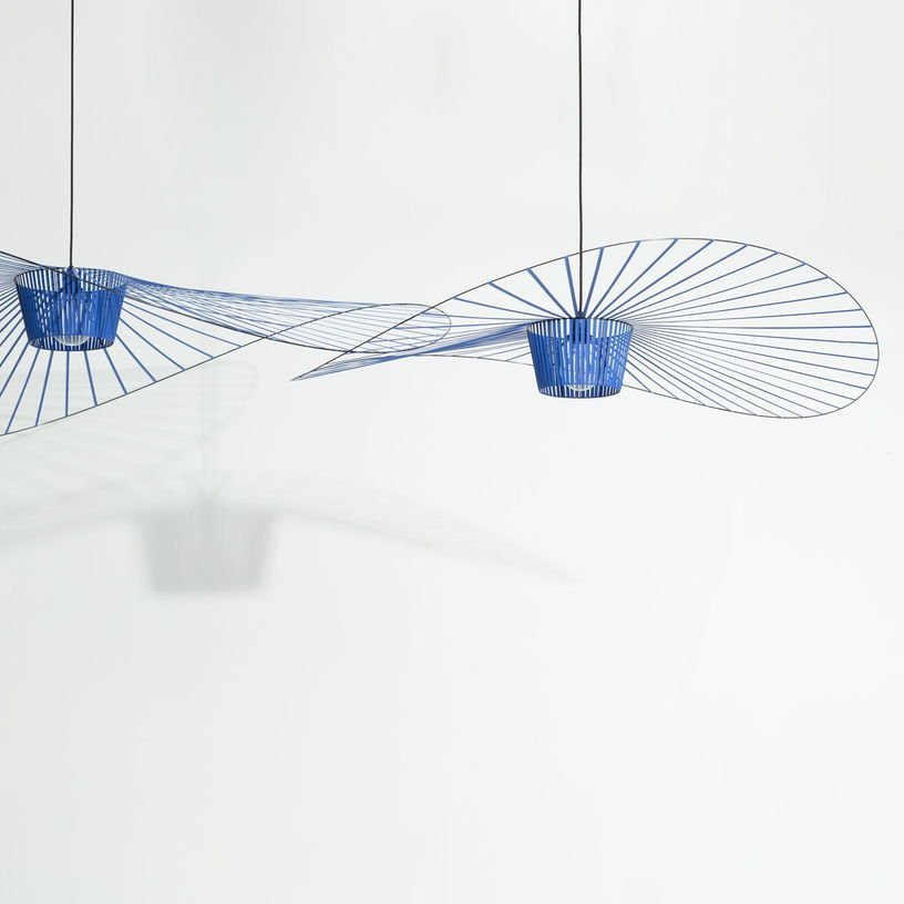 Suspension bleu cobalt 200 cm Vertigo - Petite Friture - The Cool Republic