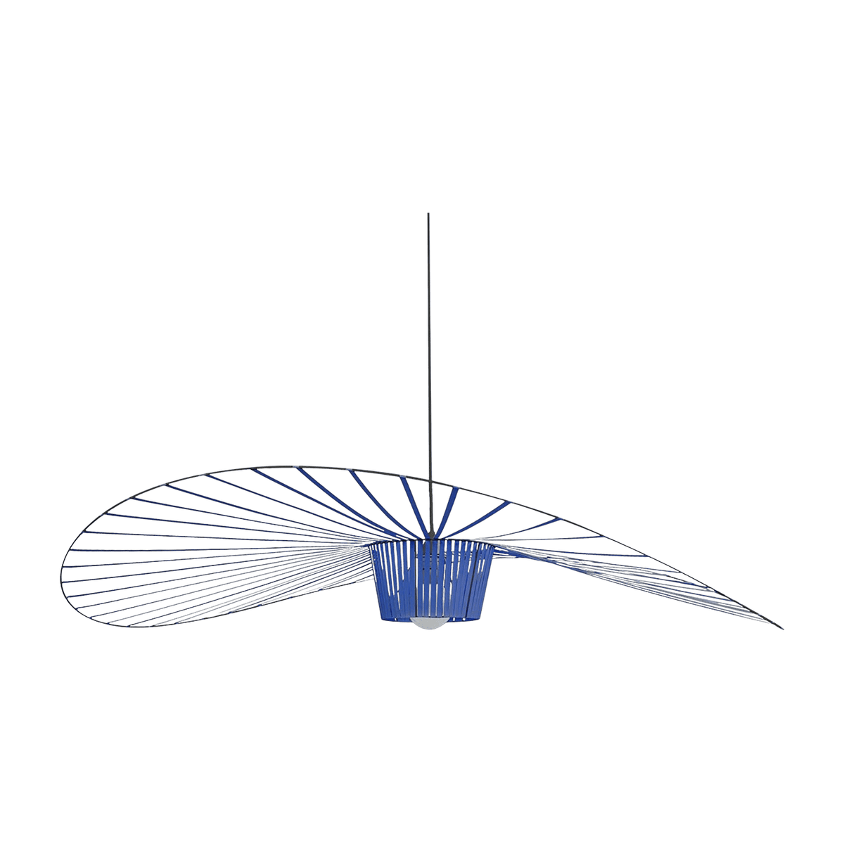 Suspension bleu cobalt 200 cm Vertigo - Petite Friture - The Cool Republic