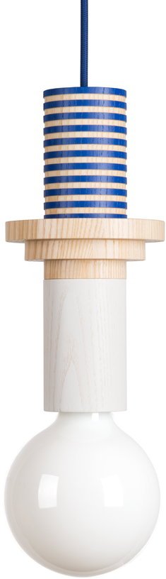 Suspension bleu Junit Column - Schneid Studio - The Cool Republic