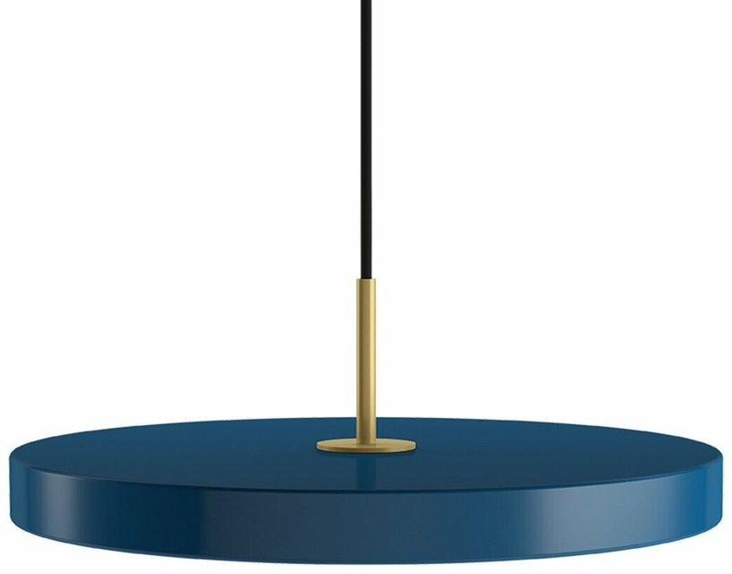 Suspension bleu pétrole LED Asteria - UMAGE - The Cool Republic