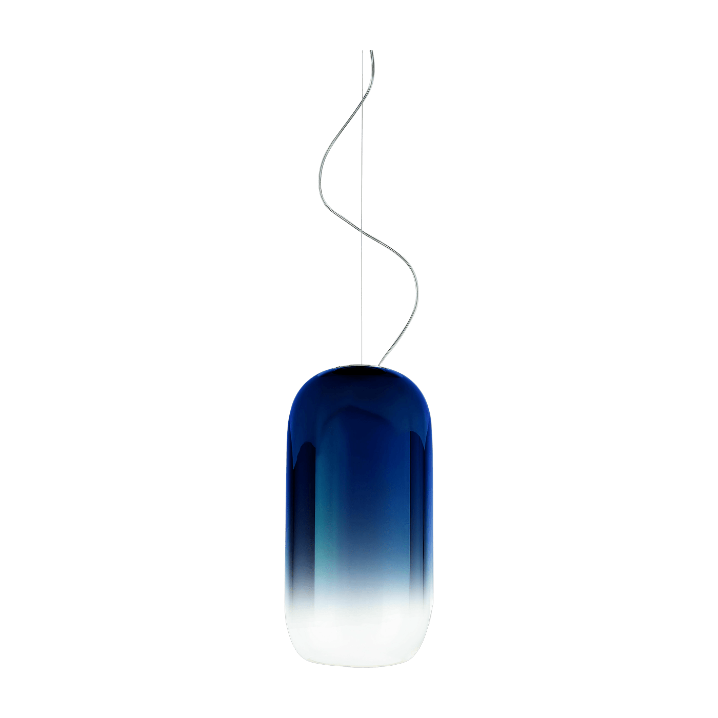 Suspension bleue Gople - Artemide - The Cool Republic