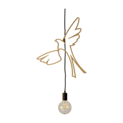 Suspension Bois Design 50 cm Birds of paradise- RIF - The Cool Republic