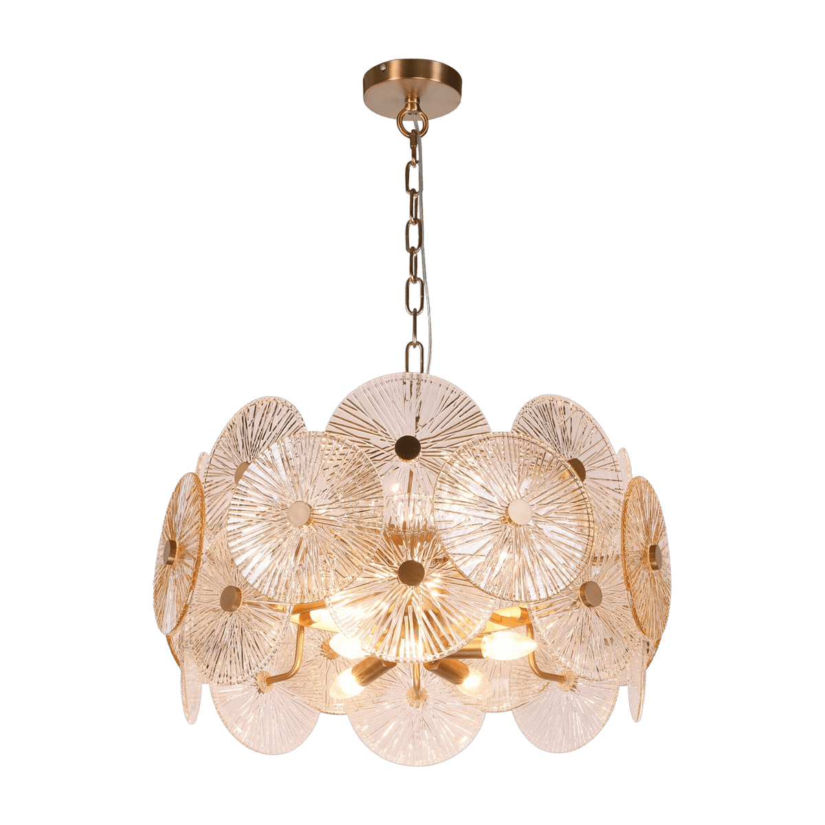 Suspension ball in gilded metal Aster - Maytoni - The Cool Republic