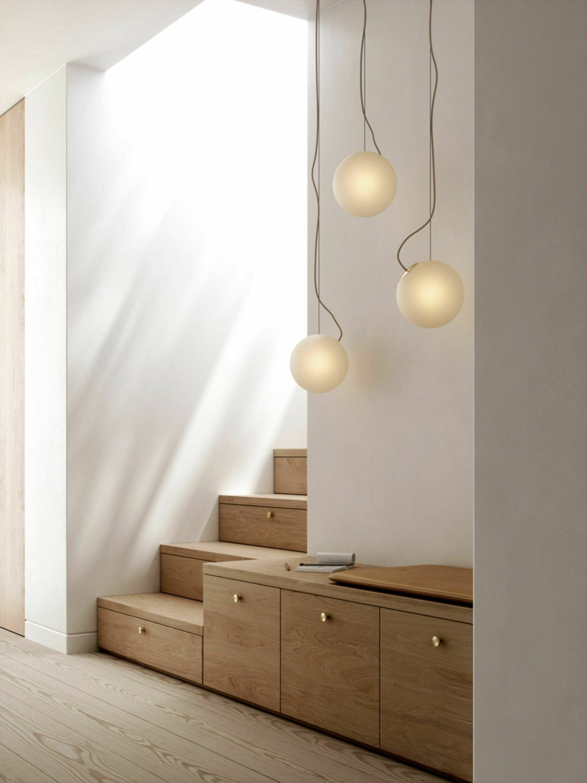 Suspension câble crème Bright Ripple - Nordic Tales - The Cool Republic