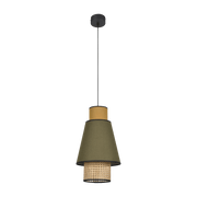 Suspension Cannage Kaki/Curry Market Set Singapour S D30Cm. - Market Set - The Cool Republic