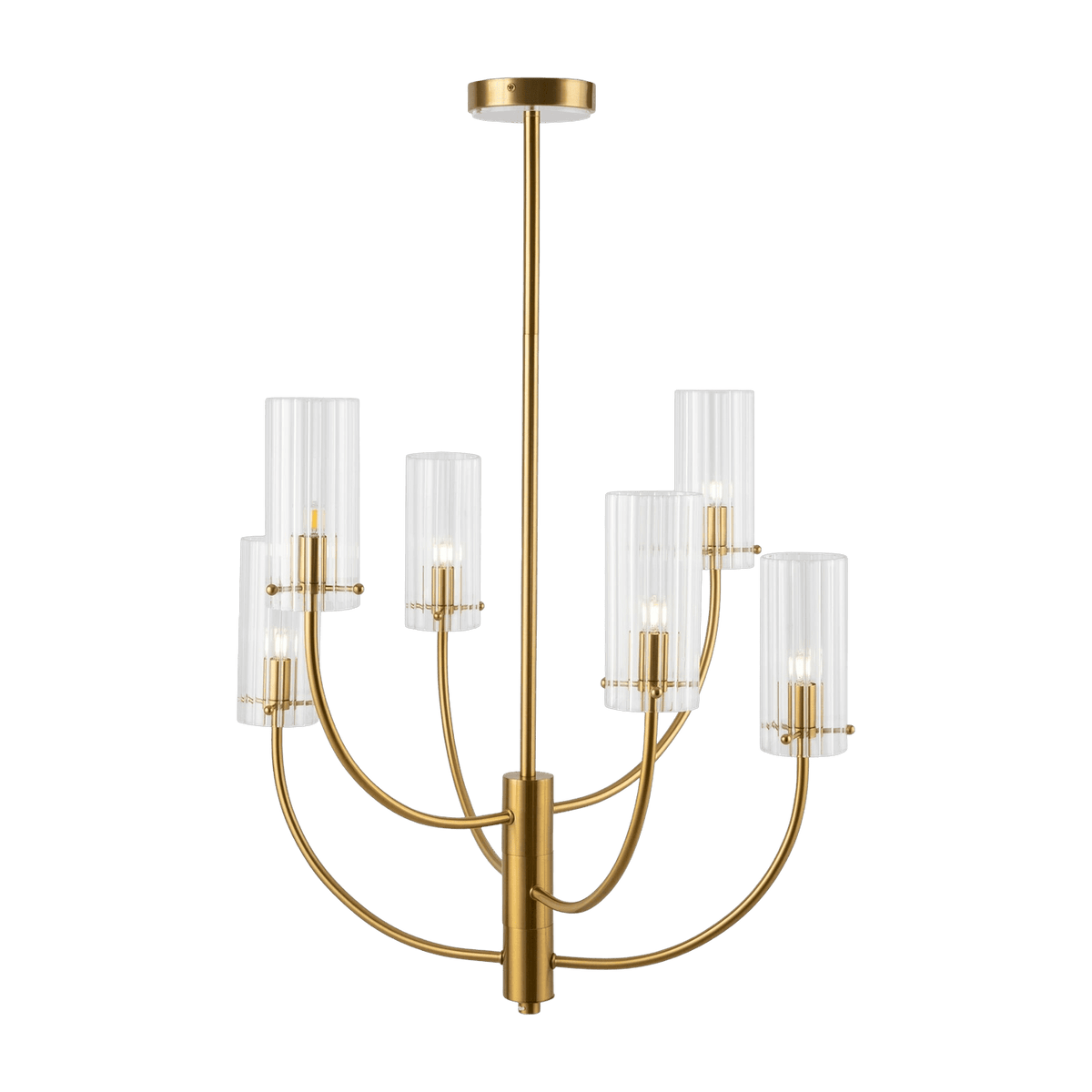 Suspension chandelier laiton Arco - Maytoni - The Cool Republic