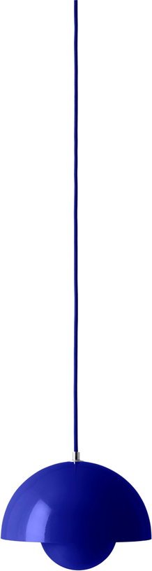 Suspension cobalt blue Flowerpot VP1 - &tradition - The Cool Republic