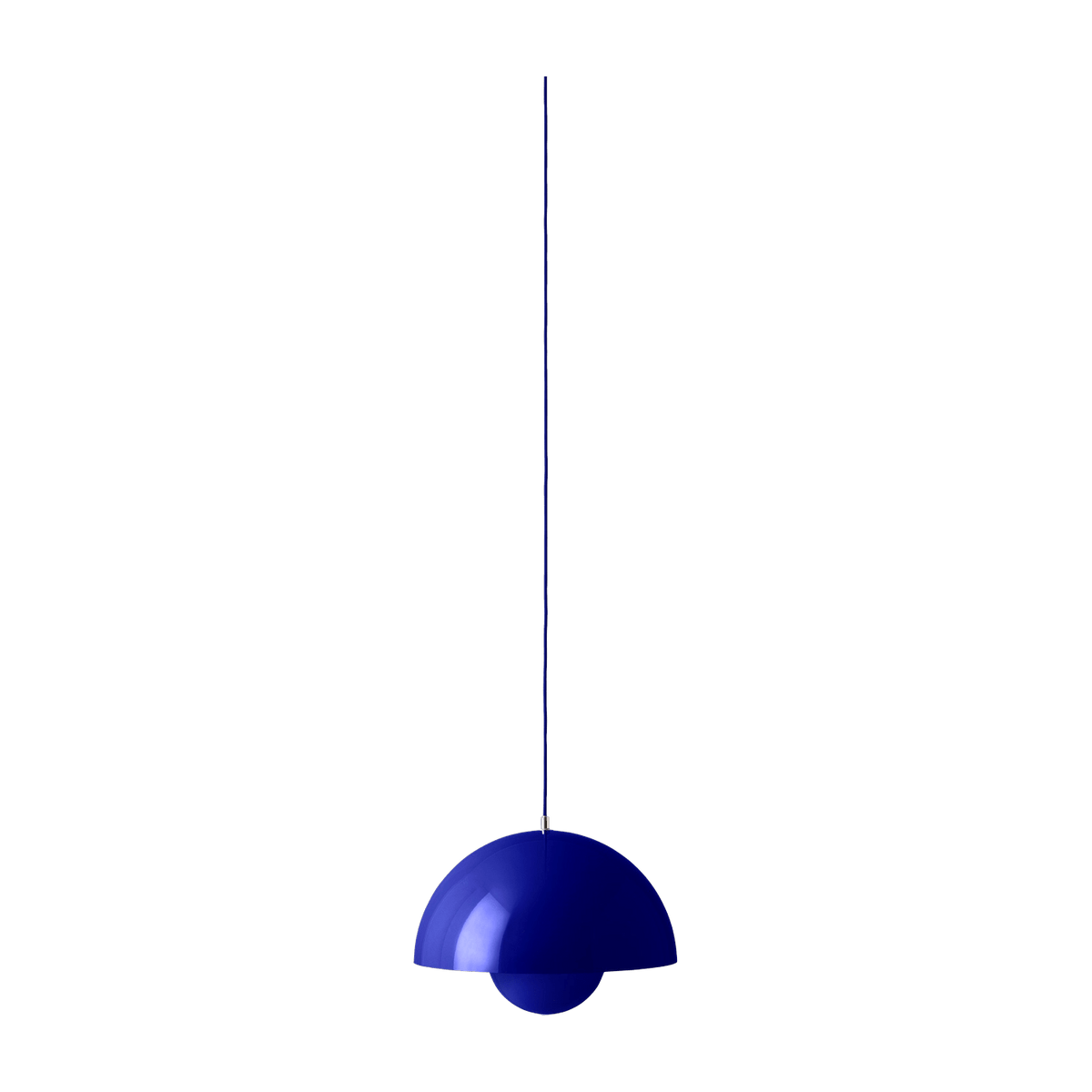 Suspension cobalt blue Flowerpot VP7 - &tradition - The Cool Republic