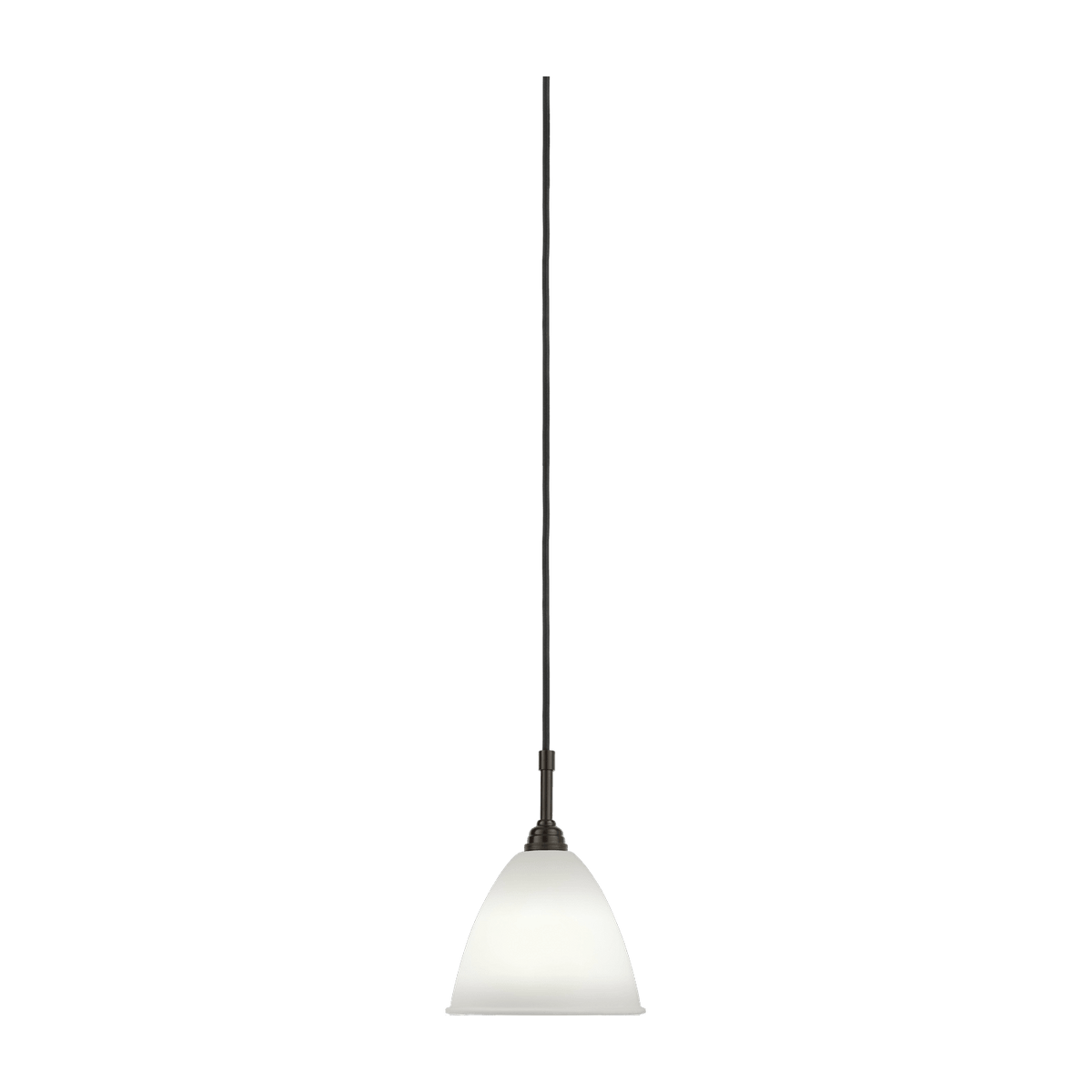Cream wall lamp base black brass 16cm BL9 - Gubi - The Cool Republic
