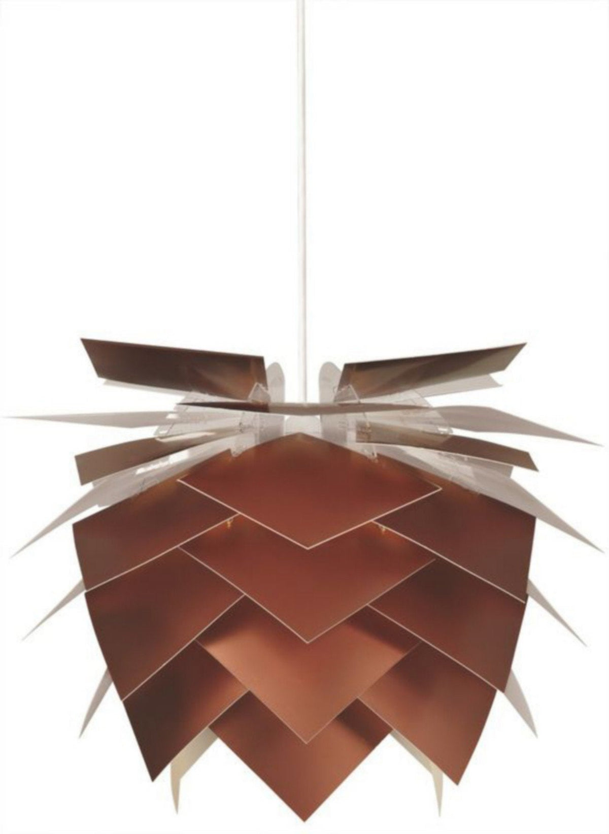 Suspension cuivrée 45 cm PineApple - Dyberg Larsen - The Cool Republic