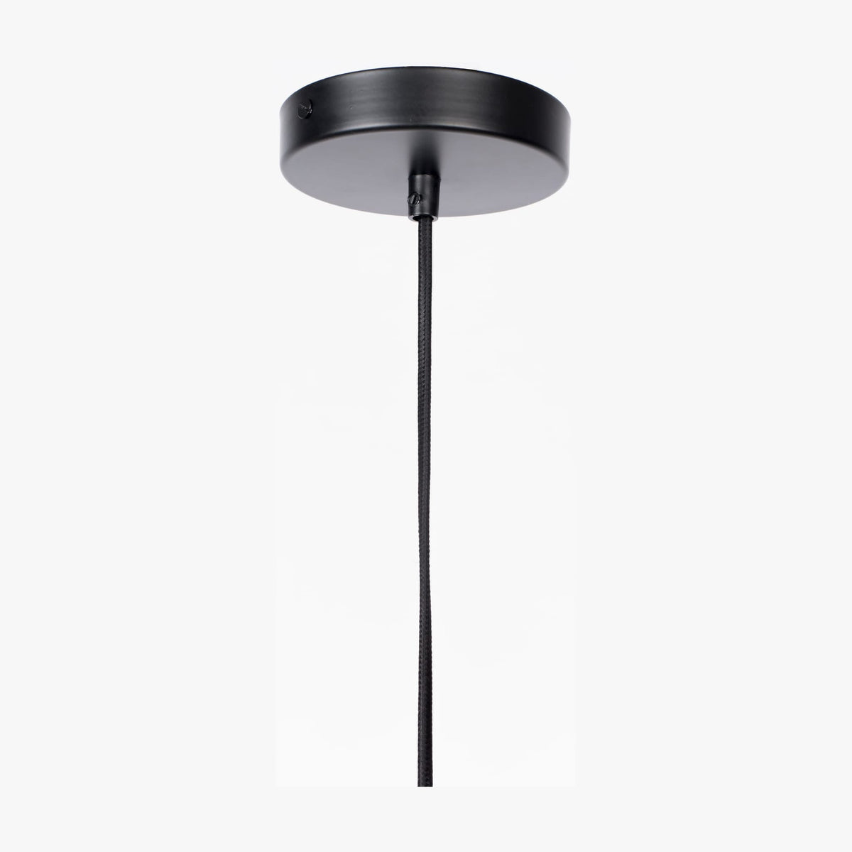 Suspension cylindrique en acrylique et bois de chêne marron 12cm Beam - Dutchbone — vue 6