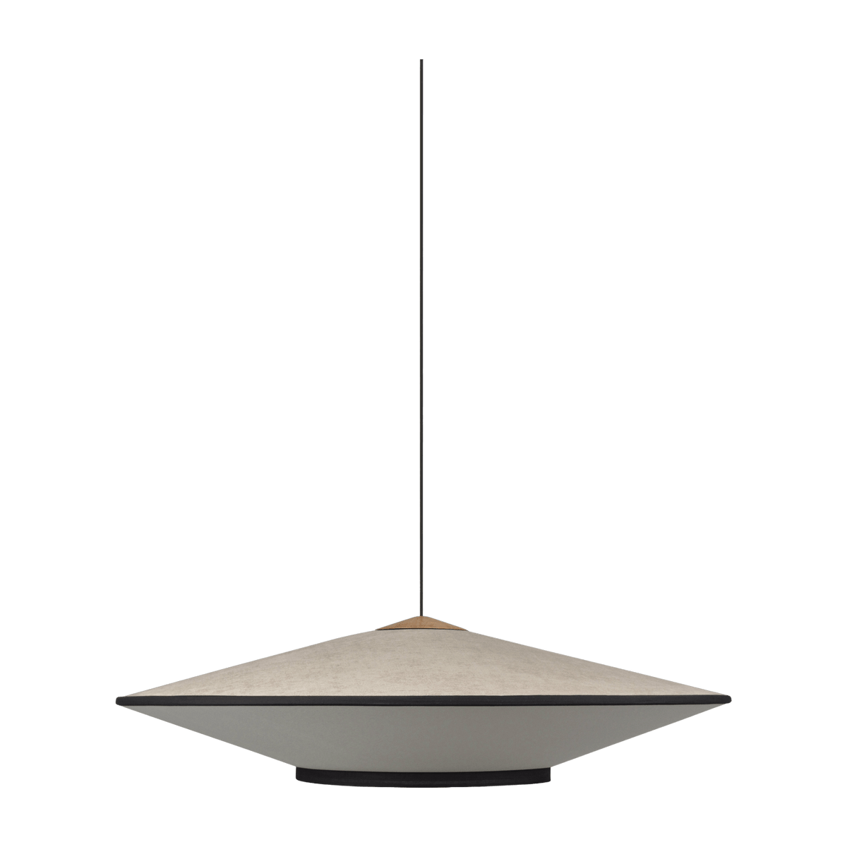 Suspension Cymbal Naturel L 95 cm - Forestier - The Cool Republic