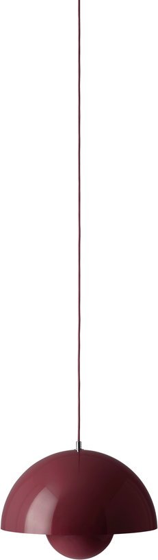 Suspension dark plum Flowerpot VP7 - &tradition - The Cool Republic